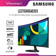 SAMSUNG 27" LS27D360GAEXXS / 32" LS32D390GAEXXS S3 S39GD FHD (1920x1080 @100HZ) VA LCD CURVED ESSENT