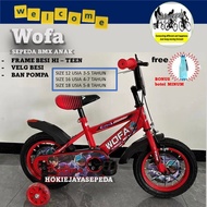 PROMO Sepeda anak WOFA ban POMPA untuk anak laki usia 2-4 tahun