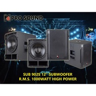 (SEBIJI/ PER UNIT) PS Pro Sound 12" Passive Subwoofer PS SUB-902S 1000Watt PA System DJ Outdoor Stro