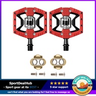 [sgstock] Crankbrothers Doubleshot Hybrid Bike Bicycle Pedal Flat/Clipped-In City  Doubleshot 3