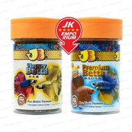45g JB Happy Betta Premium Betta Fish Pellet Food Makanan Ikan Laga Betta