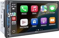 PLZ 6.95" Touchscreen Wireless Car Stereo with Apple CarPlay & Android Auto | Double Din Bluetooth 5