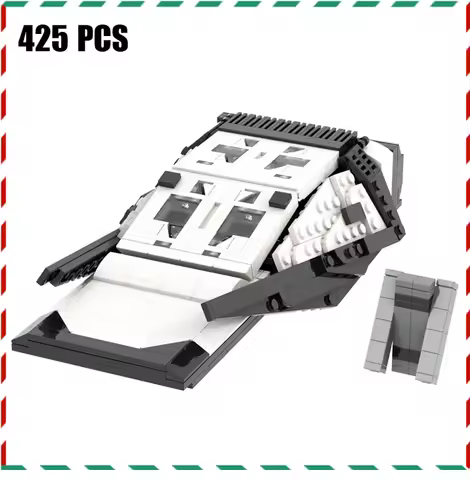 MOC Space Ranger Building Blocks Set - Interstellar Explorer Model Assembly Bricks Creative Educatio