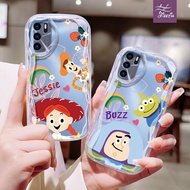 Jessie And Buzz Lightyear Casing ph Odd Shape for for OPPO A3S A5/S AX5 A7/N AX7 A8 A9/X A11/K/X/S A12/E/S A115/S A16/E/K/S A17/K 4G/5G soft case Cute Girl Cute plastic Mobile Phone