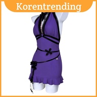 Final Fantasy Tifa Lockhart Purple Dress for Anime Conventions