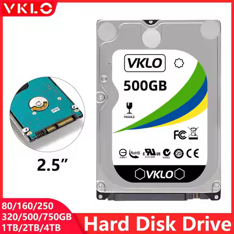 80 160 250 320 500 700GB 1TB 2TB Laptop Desktop HDD Disk Computer Notebook Hard Disk Disco SATA2 540