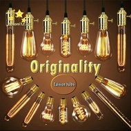 BOLONI12 Vintage Retro Bulb 40W E27 holder Warm White Ball light Screw connector Edison Lamp