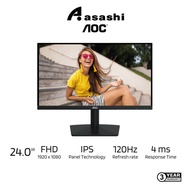 AOC 24B15H3 23.8" 120Hz 4ms GTG IPS Monitor (HDMI x1, VGA x1)