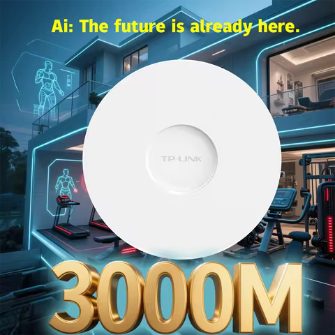 New TP-Link 3000M Wi-Fi6 Celling AP 802.11AX WiFi6 Wireless Indoor PoE AP 2.4GHz & 5GHz High-Power w