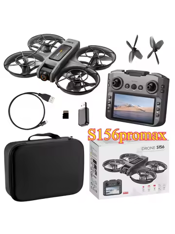 2025 New S156 Large Screen Control Brushless Motor Optical Flow Positioning One Click Takeoff Ultra