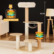 【Pet Plan 】🔥พร้อมส่งจากไทย 🔥COD คอนโดแมว Cat tree cat tower คอนโดแมวไม้ บ้านแมว เสาลับเล็บ ขนาดใหญ