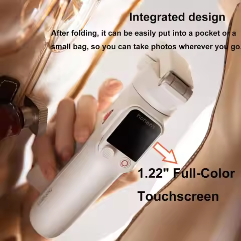 hohem isteady V3 Ultra Smartphone Stabilizer Ai Face Tracking 3-Axis Phone Gimbal Built-in Selfie St