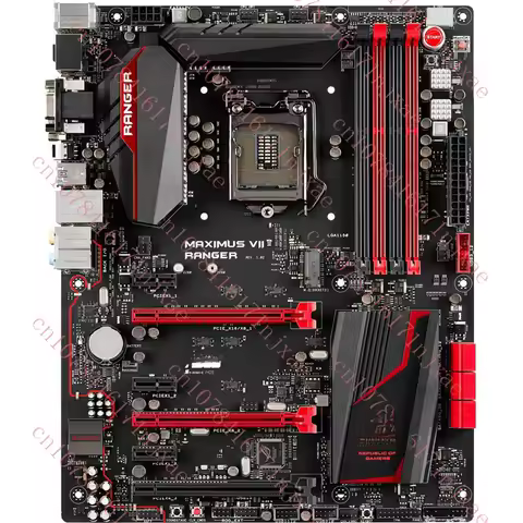 FOR ASUS ROG MAXIMUS VII RANGER Motherboard Support DDR3 32GB 1150 VGA+DVI+HDMI.