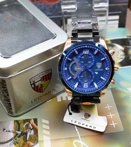 Jam Tangan Original Pria Jam Leopard Rantai Sporty Water Resistance ( Bisa Cod )