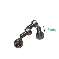 Metal Screw Baud Hex bolt M3 length size 5mm m3x5 m3x5mm m3*5 stainless steel stainless steel set st