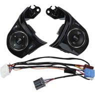 Tombol Suis Kereta Kawalan Roda Stereng Berbilang Fungsi Suis Butang Pelayaran Sesuai untuk Honda Fi