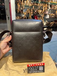 湘琴精品LV 二手正品牛皮壓紋 巧克力包16800