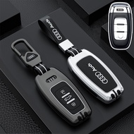 Audi key cover Audi Keychain Fiber Key Case Cover For Audi C6 A7 A8 R8 A1 A3 A4 A5 Q7 Accessories