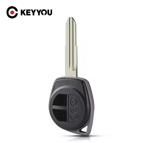 KEYYOU For Suzuki Grand Vitara SX4 SWIFT HU133R/TOY43/SZ11R Blade Replacement 2 Buttons Remote Car K