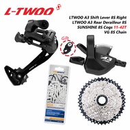 Ltwoo A3 8 tốc độ Groupset Shifter RD Cùi đề sau vg/KMC chuỗi ánh nắng mặt trời cogs 36/42T cho MTB
