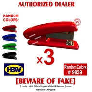 HBW Stapler Staplers NO.9929 RANDOM COLORS HBW Office Stapler NO.9929 - 3 Units