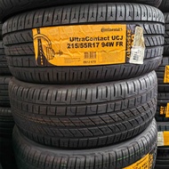 215/55R17 CONTINENTAL TYRE Ultra Contact UCJ TAYAR YEAR:2025