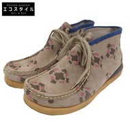 Visvim Beuys Trekker Hausa-Folk Wallabee 男鞋，灰褐色，10 碼（美國碼）[二手]
