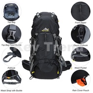 50L Sport Hiking Backpack Man Climbing Rucksack Woman Trekking Bag Pack Knapsack Nylon Waterproof An