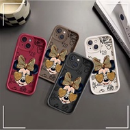 Leopard print Minnie Mouse Case For Google Pixel 8A 7A 9 Pro XL 7 8 PRO 7Pro Pixel7A Phone Casing Lu