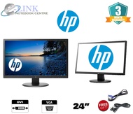 (GRADE A) HP 24 INCH LCD HP V243 / LED SCREEN MONITOR / VGA / DVI PORT / FULL HD