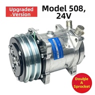 Universal Car Air Conditioning Belt Compressor 24V