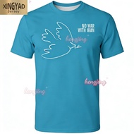 (xingyao)2026 STOP THE WAR Long sleeved T-shirt Iran Full Sublimation BAJU SHIRT SAVE IRAN PRAY FOR 