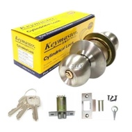 💥READY STOCK💥 Keymaster Door Cylinder/ Cylinder lock/ Cylindrical lock 3871SS - with keys