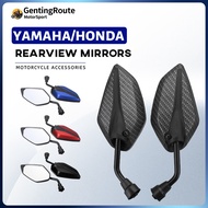 Yamaha Honda Rear View Mirror Cermin Sisi Side Mirrors SRL115 EGO Y110 NVX155 LC135 Y15 Y16 NOUVO EG