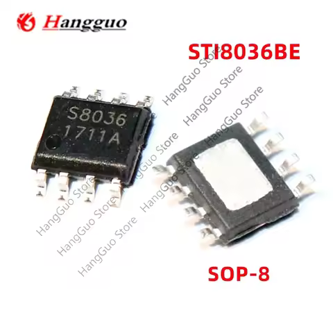 100Pcs/Lot Original STI8036BE S8036BE SOP-8 S8036 power management IC Chip Best quality