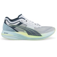 Puma Mens Deviate Nitro Elite Racer Running Sneakers Shoes - Blue, Green, Grey