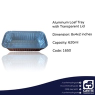 Aluminum Loaf Pan with LID 8x4x2 (1650)