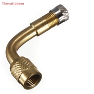 [Thevatipoem] 1PC MOTORCYCLE MOTORBIKE TYRE VALVE EXTENSION ADAPTOR 90 DEGREE ANGLE CAR BIKE HOT