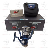NEW G-Tech Magnesiumax SW Spinning Reel 4000PG/4000HG One Year Warranty G-Tech Saltwater Fishing Reel