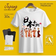 KAOS OLEH OLEH JEPANG JAPAN TOKYO OSAKA PAKAI TAG LABEL JEPANG ASLI. BAJU SOUVENIR PREMIUM GIFT