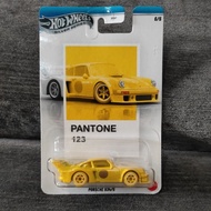 Hotwheels Pantone 123 Porsche 934/5 Yellow