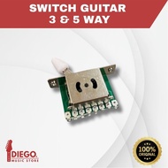 GUITAR SWITCH 3 & 5 WAY GUITAR SWITCH 3 & 5 WAY