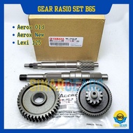 Gear Ratio Set Original Yamaha B65 Gear Ratio Aerox Old Lexi 125 Aerox New Gearbox Axle Ori YGP