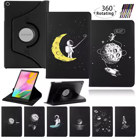 Leather Case Cover for Samsung Galaxy Tab A8 10.5 SM-X200 SM-X205/Tab A 10.1 2019 T510/S6 Lite 10.4 