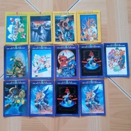 Capcom world 97 card/98 arcade game history vintage 1997/98 bandai original japan carddass masters