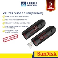 SanDisk Cruzer CZ600 16GB /32GB /64GB /128GB Glide USB3.0 Flash Drive | SDCZ600