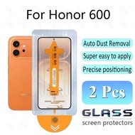 2 Pcs Honor 600 Series One-click HD Tempered Glass Screen Protector For Honor 600 Pro Lite 400 X9D X