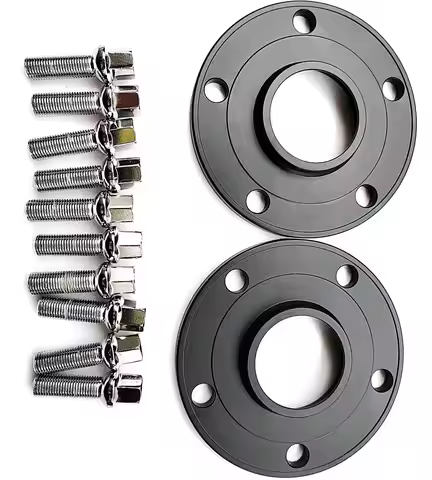 2X 25mm Hub Centric Wheel Spacer 5x112 66.45mm 14x1.5 Forged Aluminum Widen Adapter Tuning For Audi 