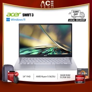 [AMD Ryzen 5 5625U] Acer Swift 3 SF314-44-R7V4 14-Inch FHD IPS 100%sRGB Thin &amp; Light Laptop Window 11