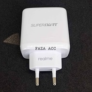 CHARGER REALME ORIGINAL ASLI 100% 65 WATT SUPER DART / VOOC / FLASH CHARGE REALME 8 / 9 PRO / SUPER